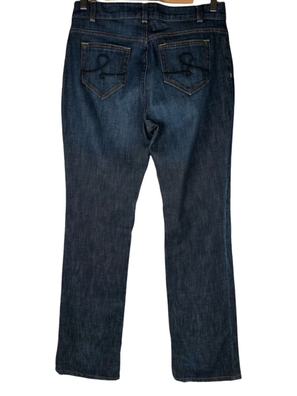 Lilly Pulitzer Main Line Fit Boot Cut High Rise Denim Blue Jeans Women’s Size 10